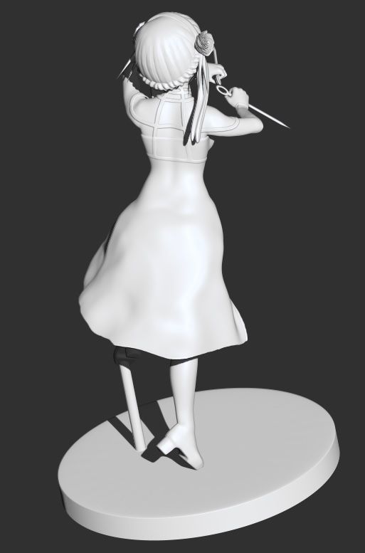 Yor Forger from Spy x Family 3D print model_7