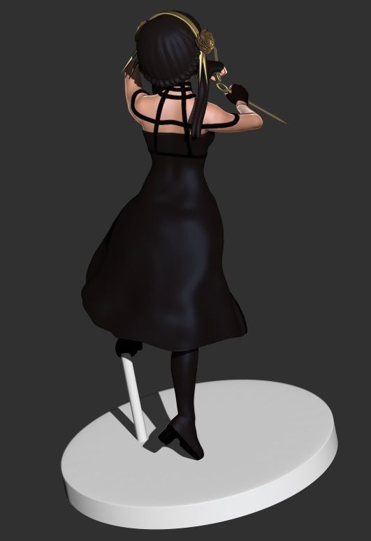 Yor Forger from Spy x Family 3D print model_3