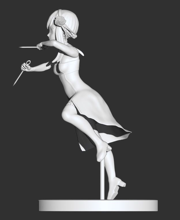 Yor Forger from Spy x Family 3D print model_6