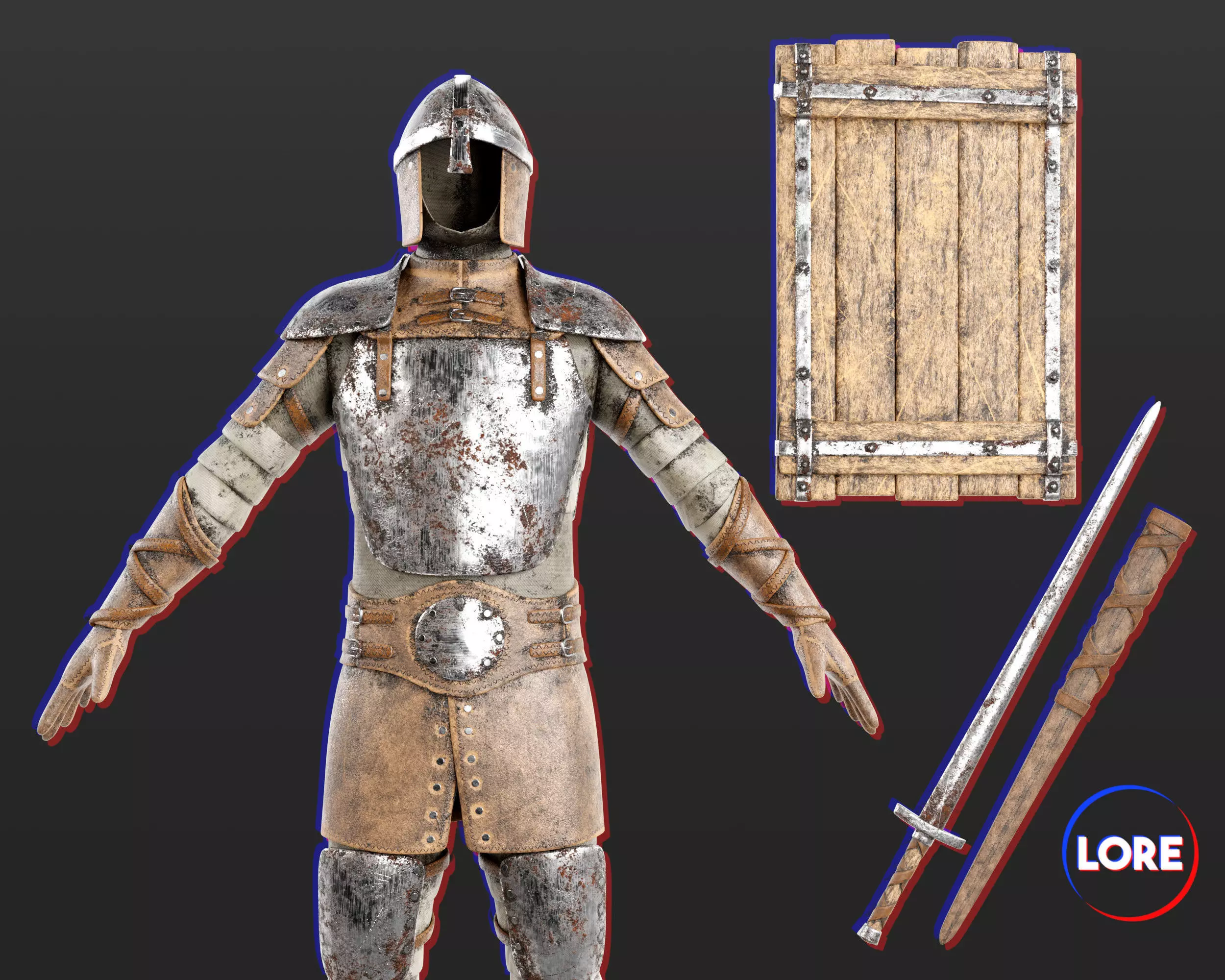 Medieval Collection Crude Defender _0