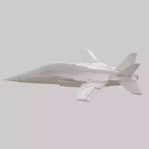 3D Printable Fighter Jet Plane 3D print model