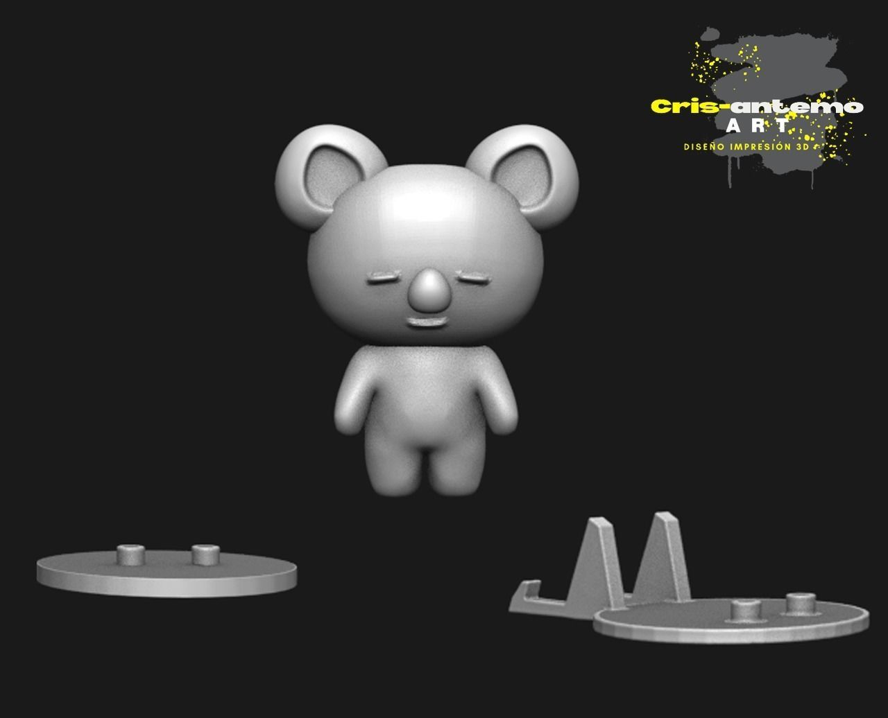 KOYA BTS 3D print model_3