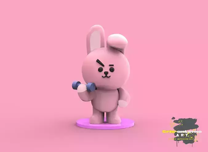 COOKY BTS 3D print model
