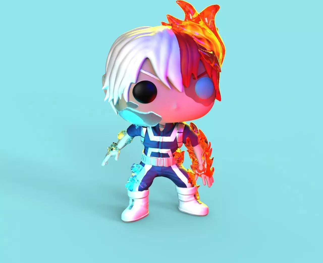 BOKU NO HERO FUNKO TODOROKY 3D print model