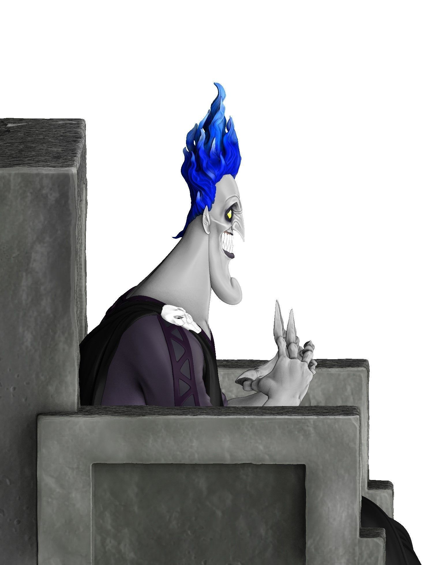 HADES DISNEY 3D PRINTABLE STL 3D print model_30