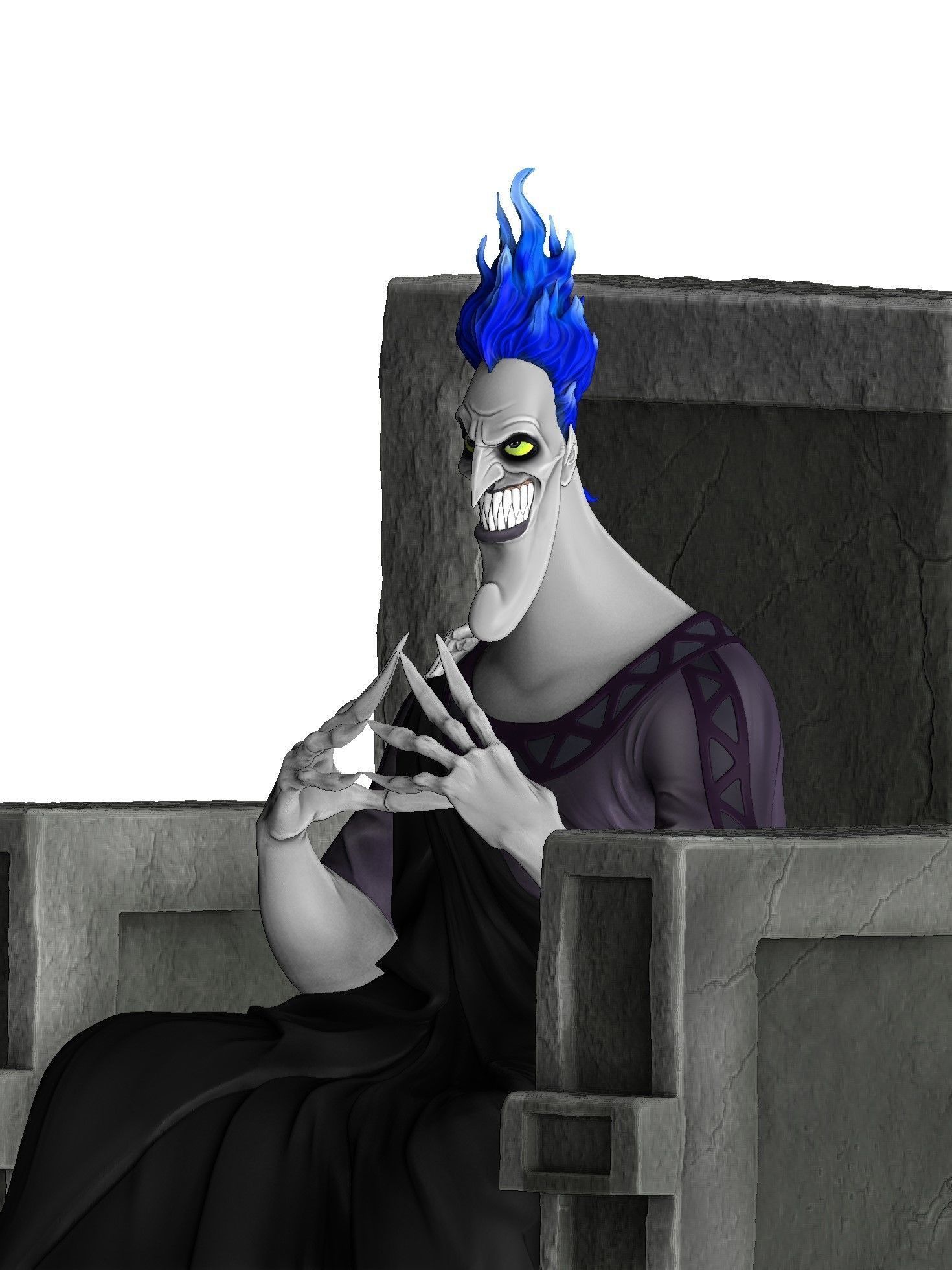 HADES DISNEY 3D PRINTABLE STL 3D print model_16
