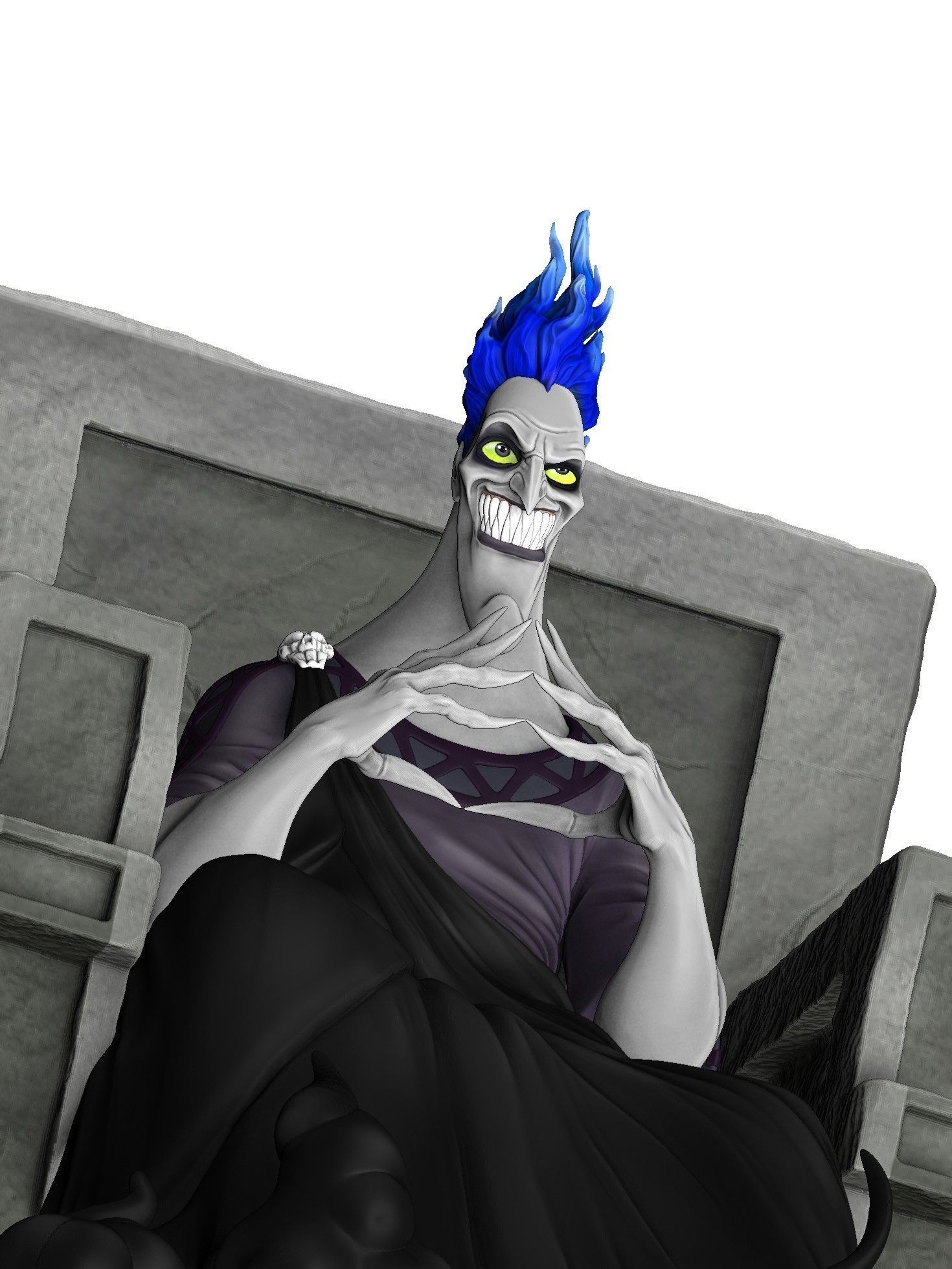 HADES DISNEY 3D PRINTABLE STL 3D print model_32