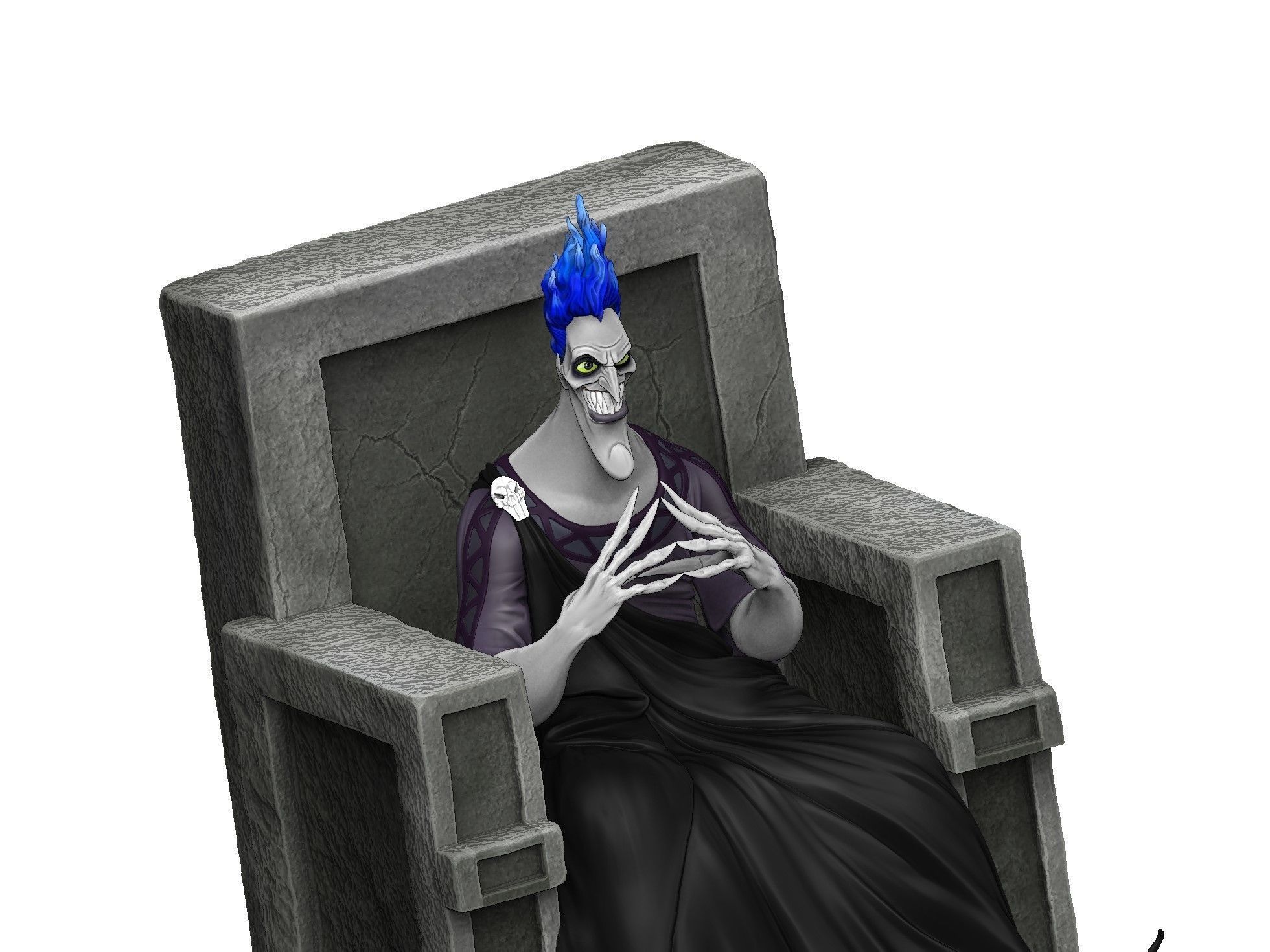 HADES DISNEY 3D PRINTABLE STL 3D print model_19