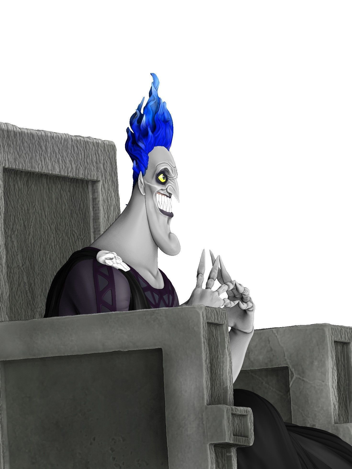 HADES DISNEY 3D PRINTABLE STL 3D print model_31