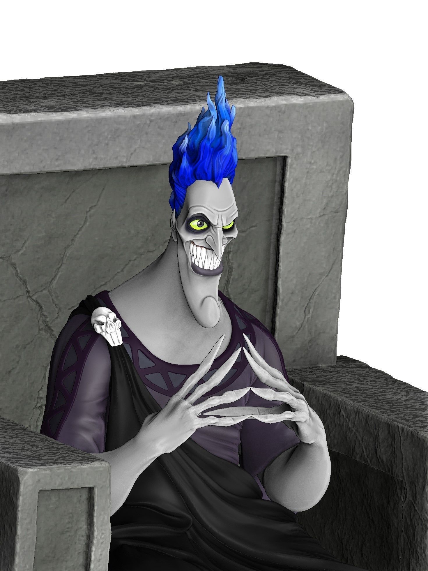 HADES DISNEY 3D PRINTABLE STL 3D print model_29
