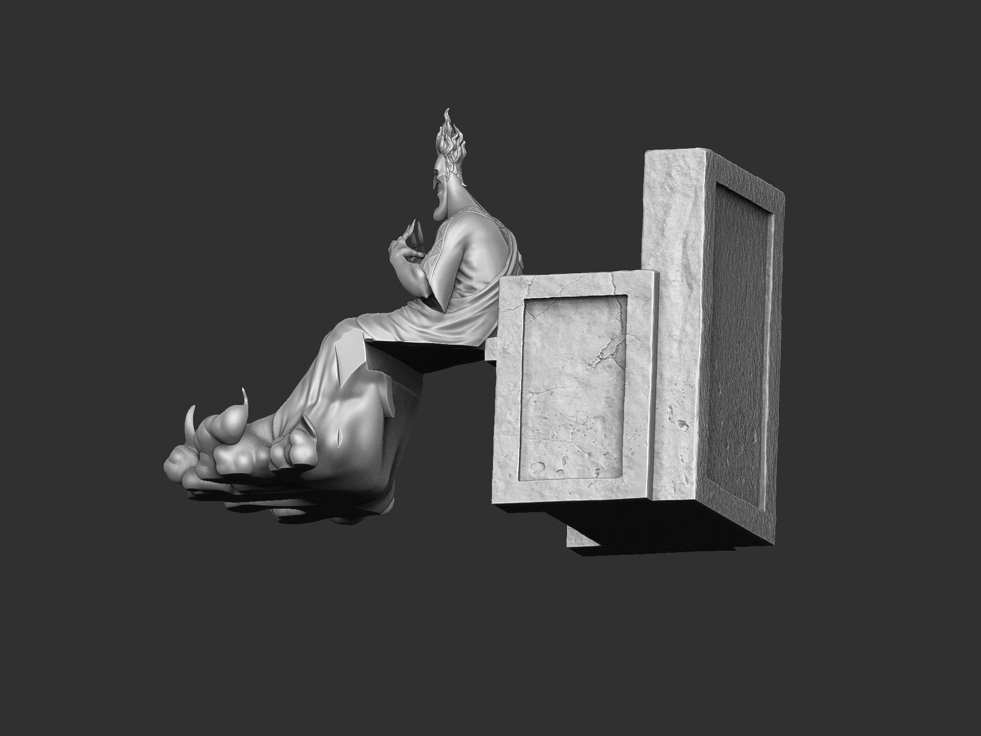 HADES DISNEY 3D PRINTABLE STL 3D print model_26