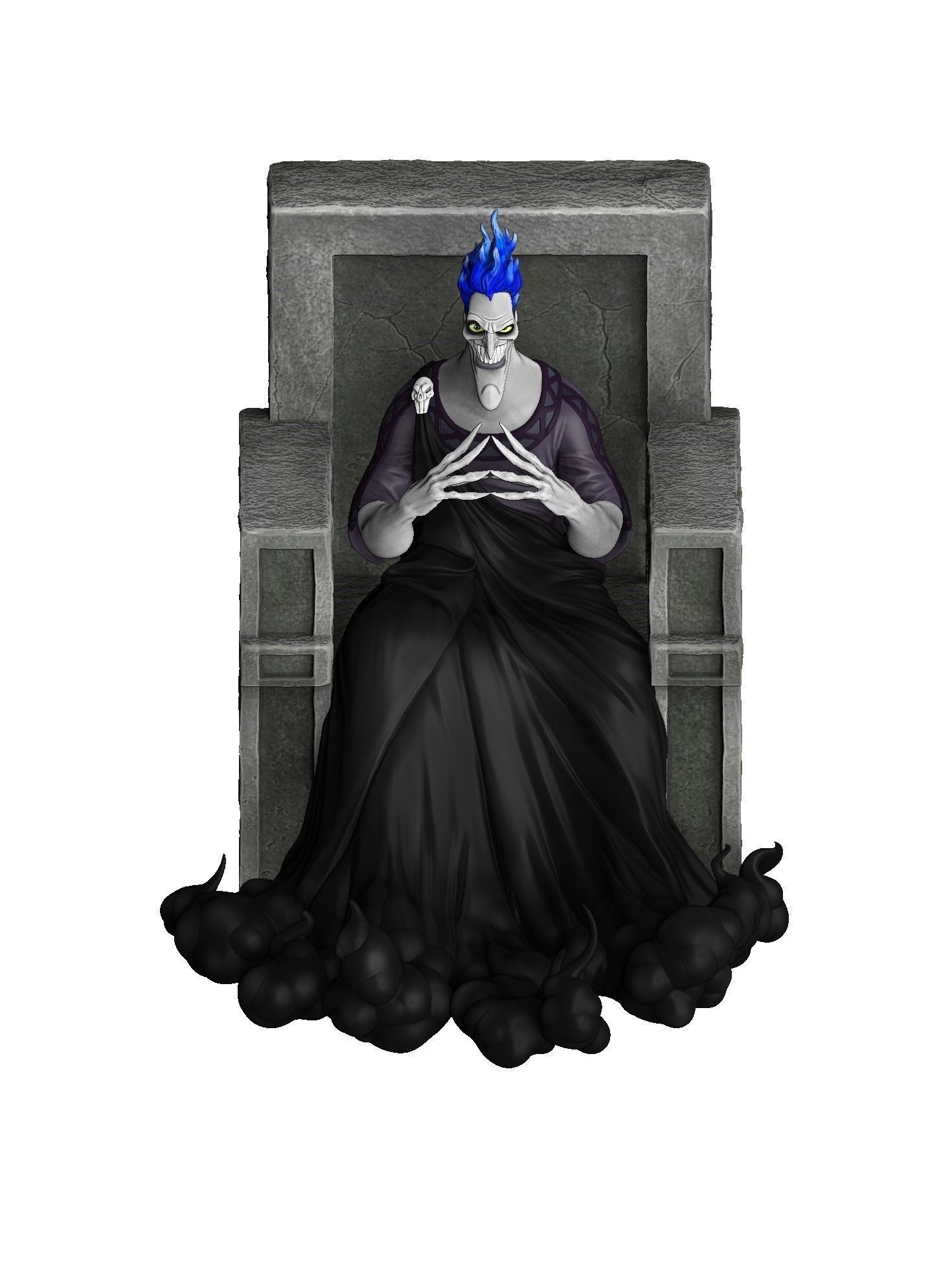 HADES DISNEY 3D PRINTABLE STL 3D print model_34