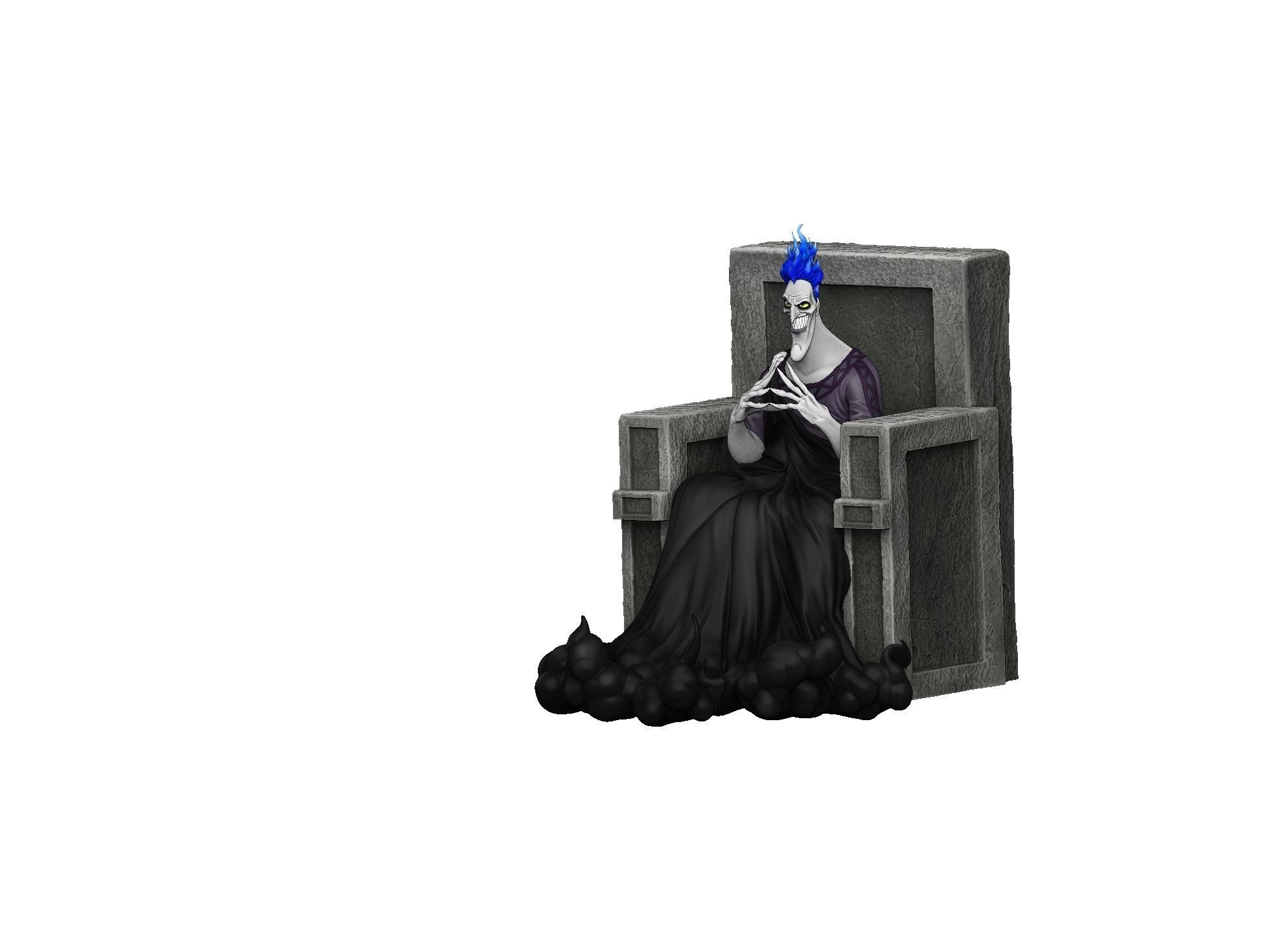 HADES DISNEY 3D PRINTABLE STL 3D print model_8
