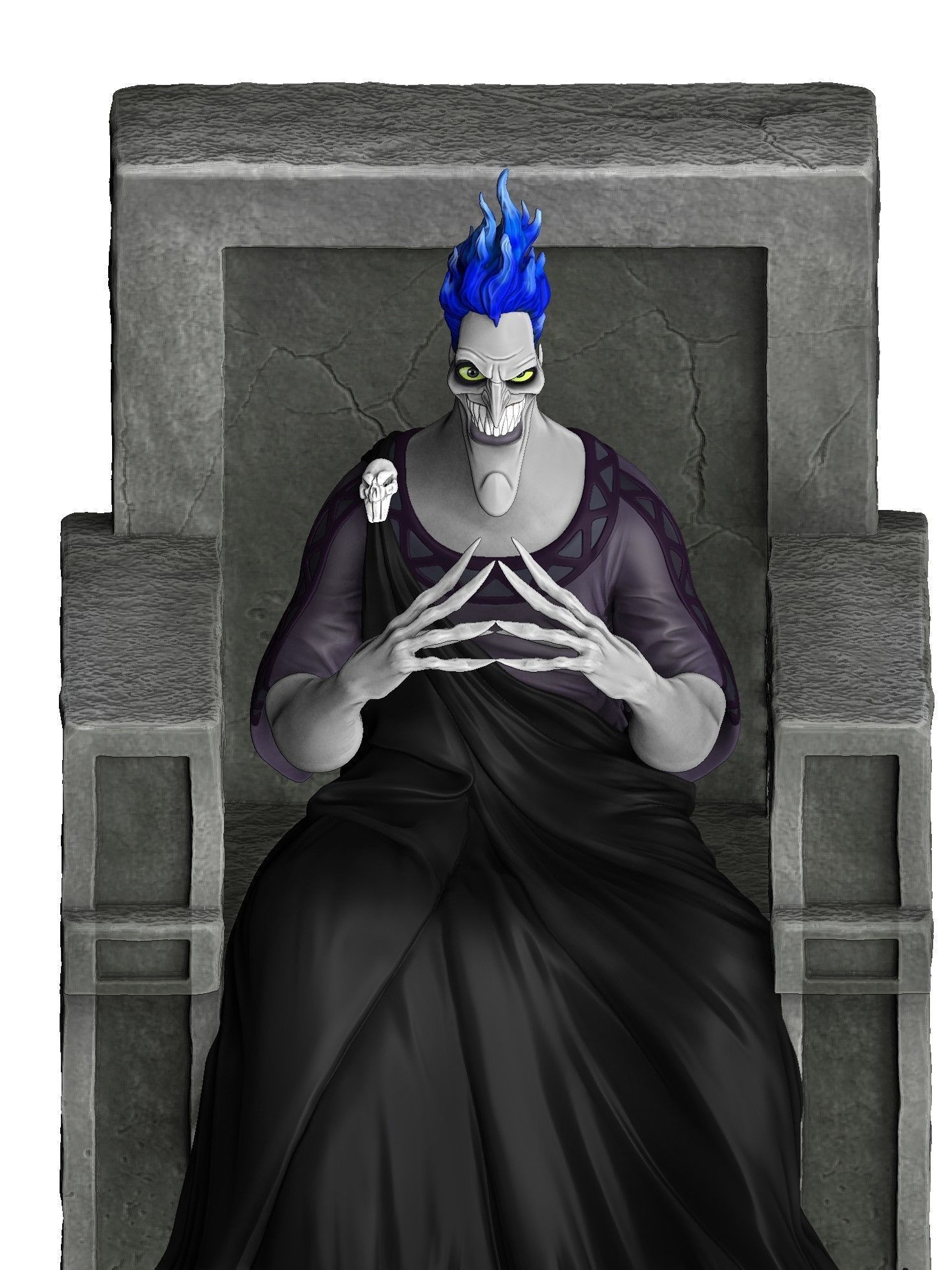 HADES DISNEY 3D PRINTABLE STL 3D print model_33