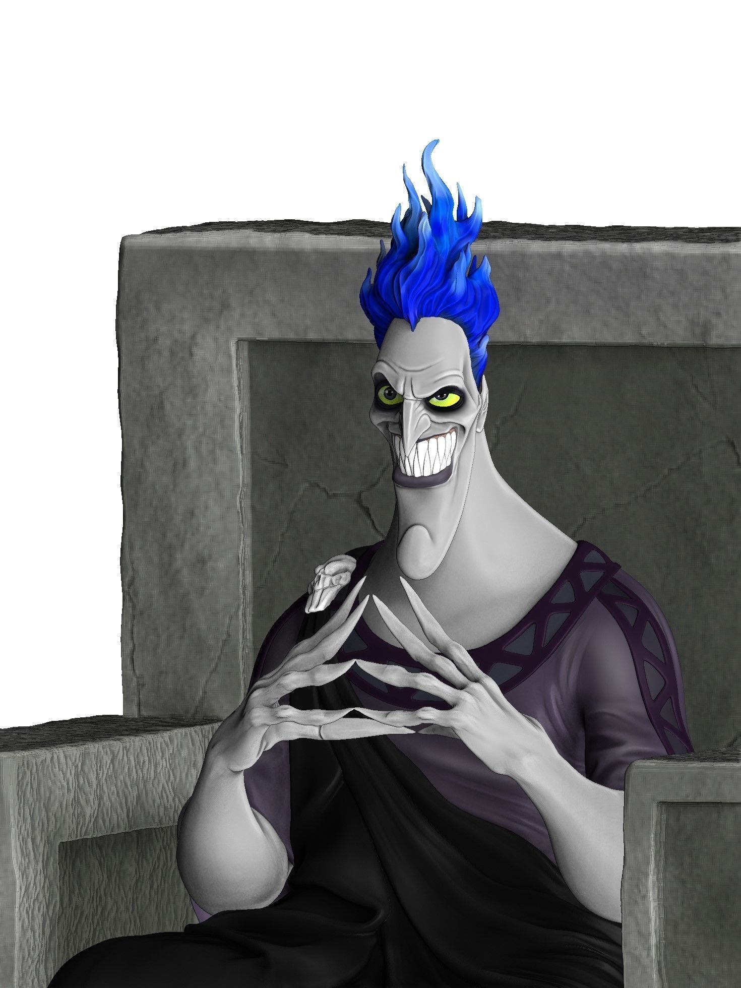 HADES DISNEY 3D PRINTABLE STL 3D print model_23