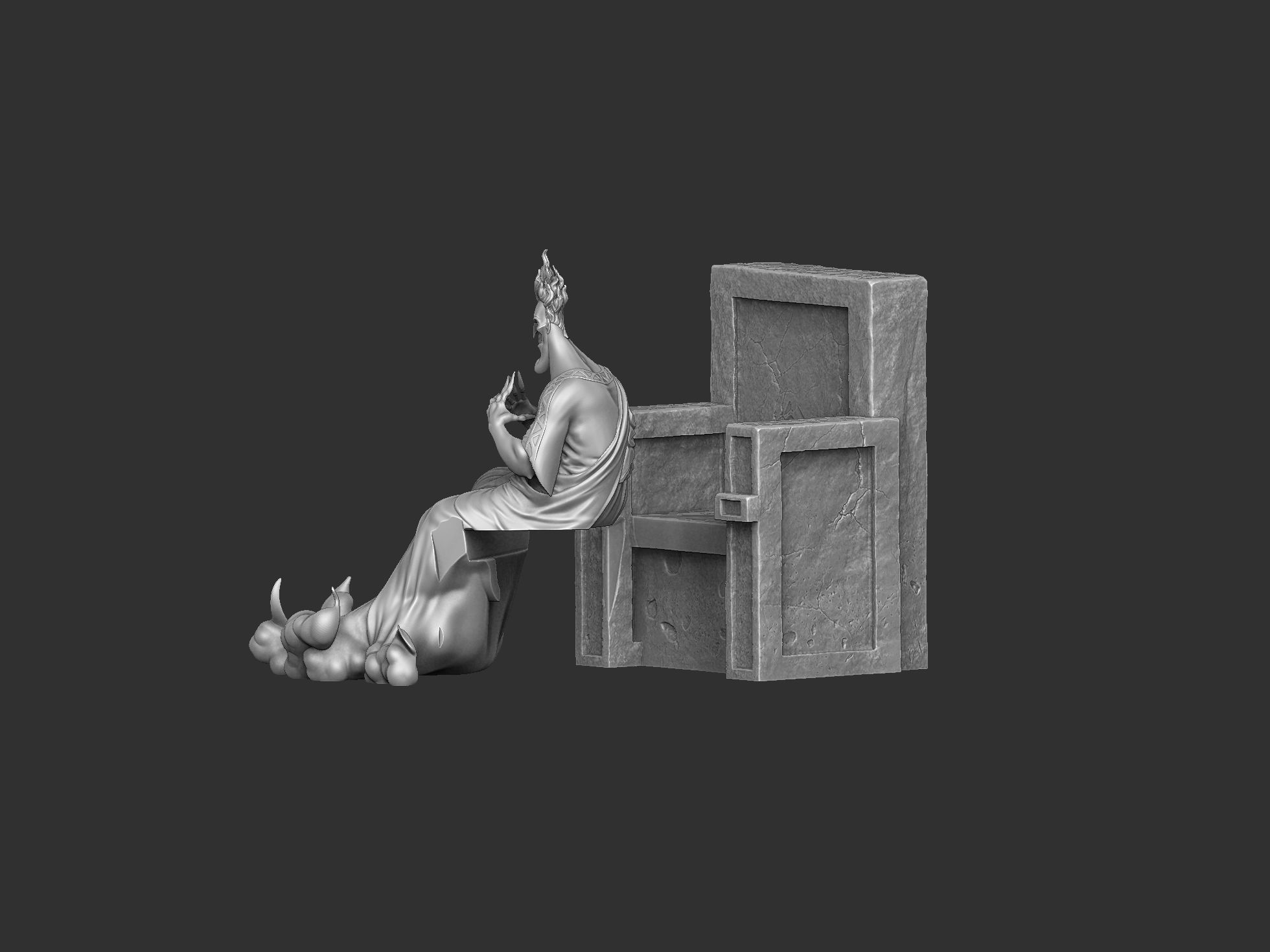 HADES DISNEY 3D PRINTABLE STL 3D print model_27