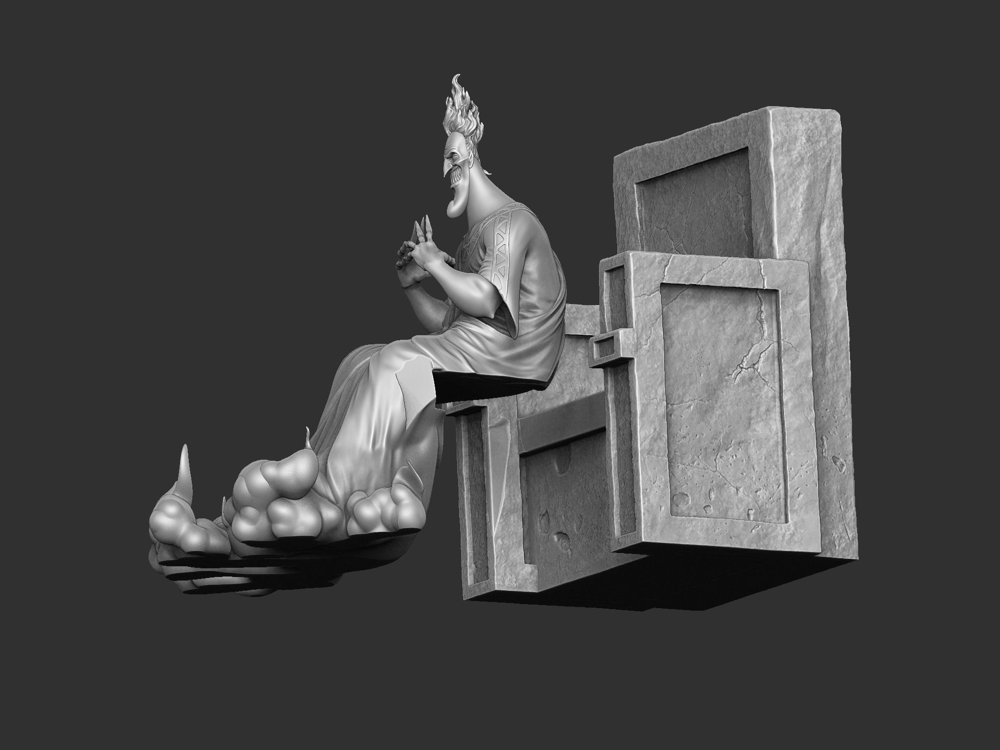 HADES DISNEY 3D PRINTABLE STL 3D print model_28