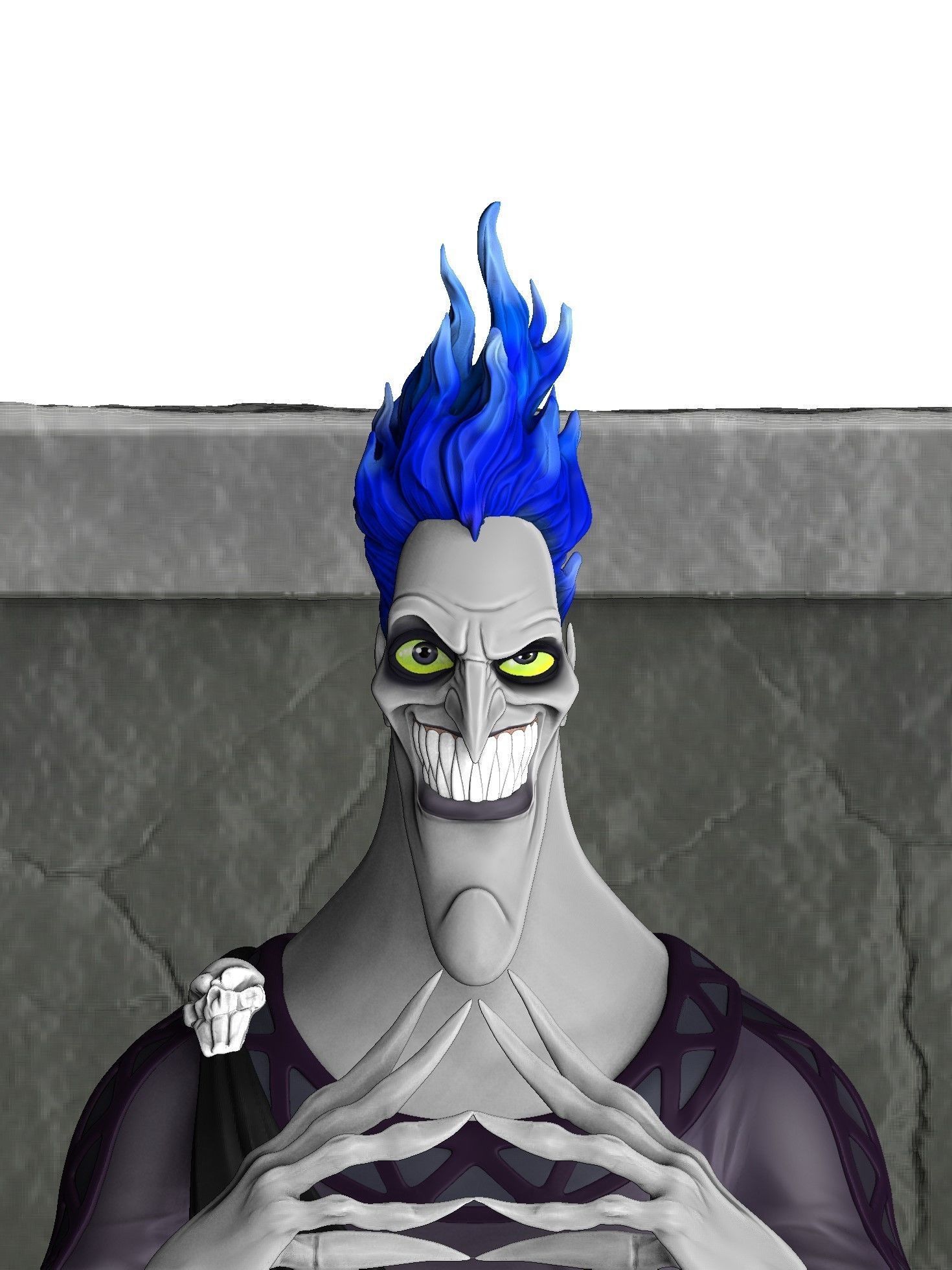 HADES DISNEY 3D PRINTABLE STL 3D print model_12