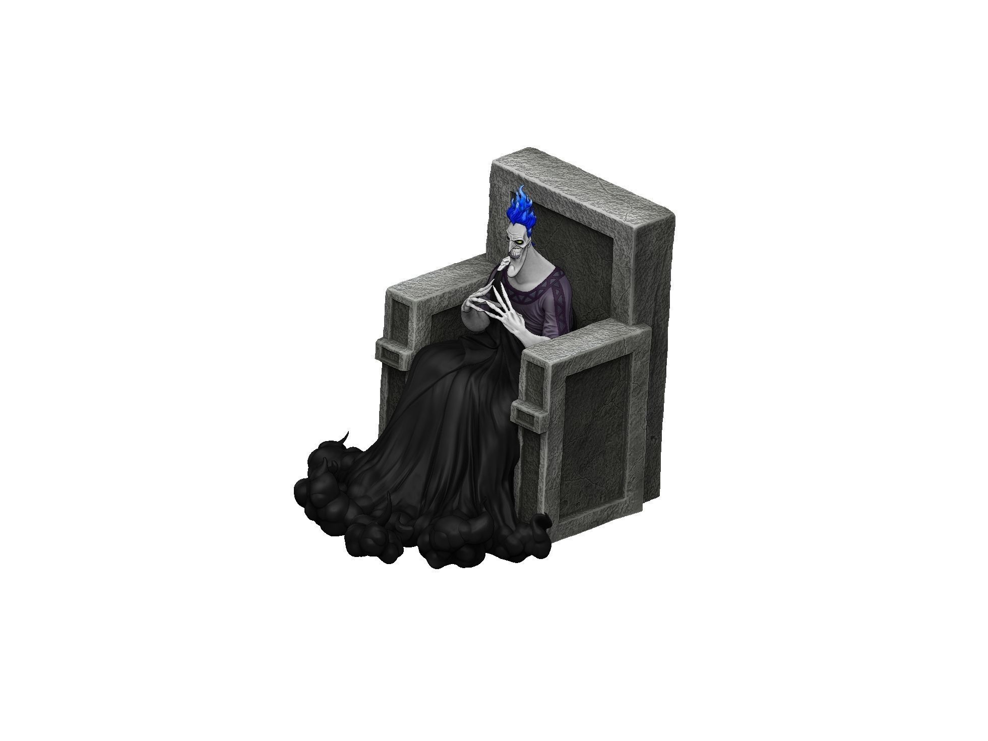 HADES DISNEY 3D PRINTABLE STL 3D print model_10