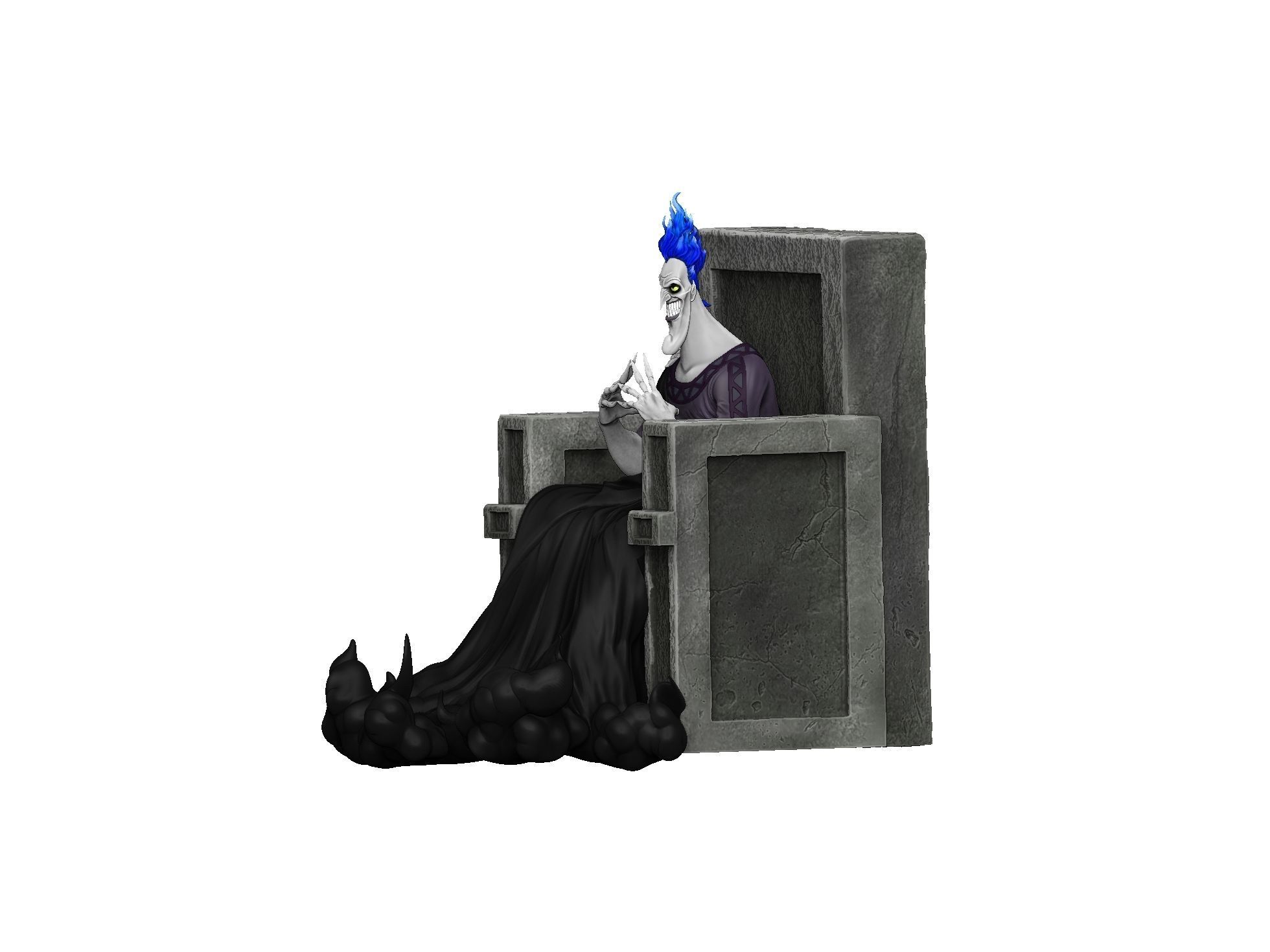 HADES DISNEY 3D PRINTABLE STL 3D print model_9