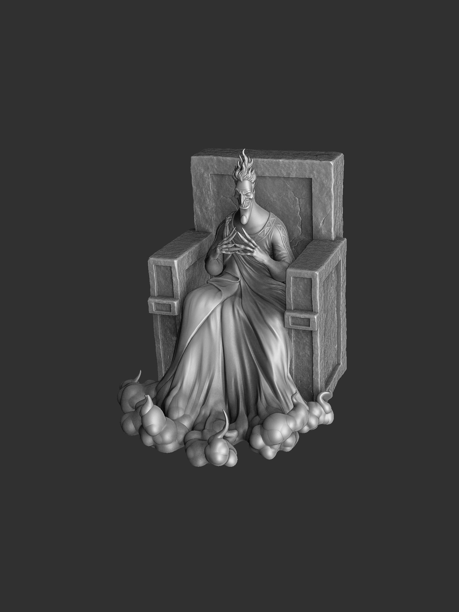 HADES DISNEY 3D PRINTABLE STL 3D print model_24