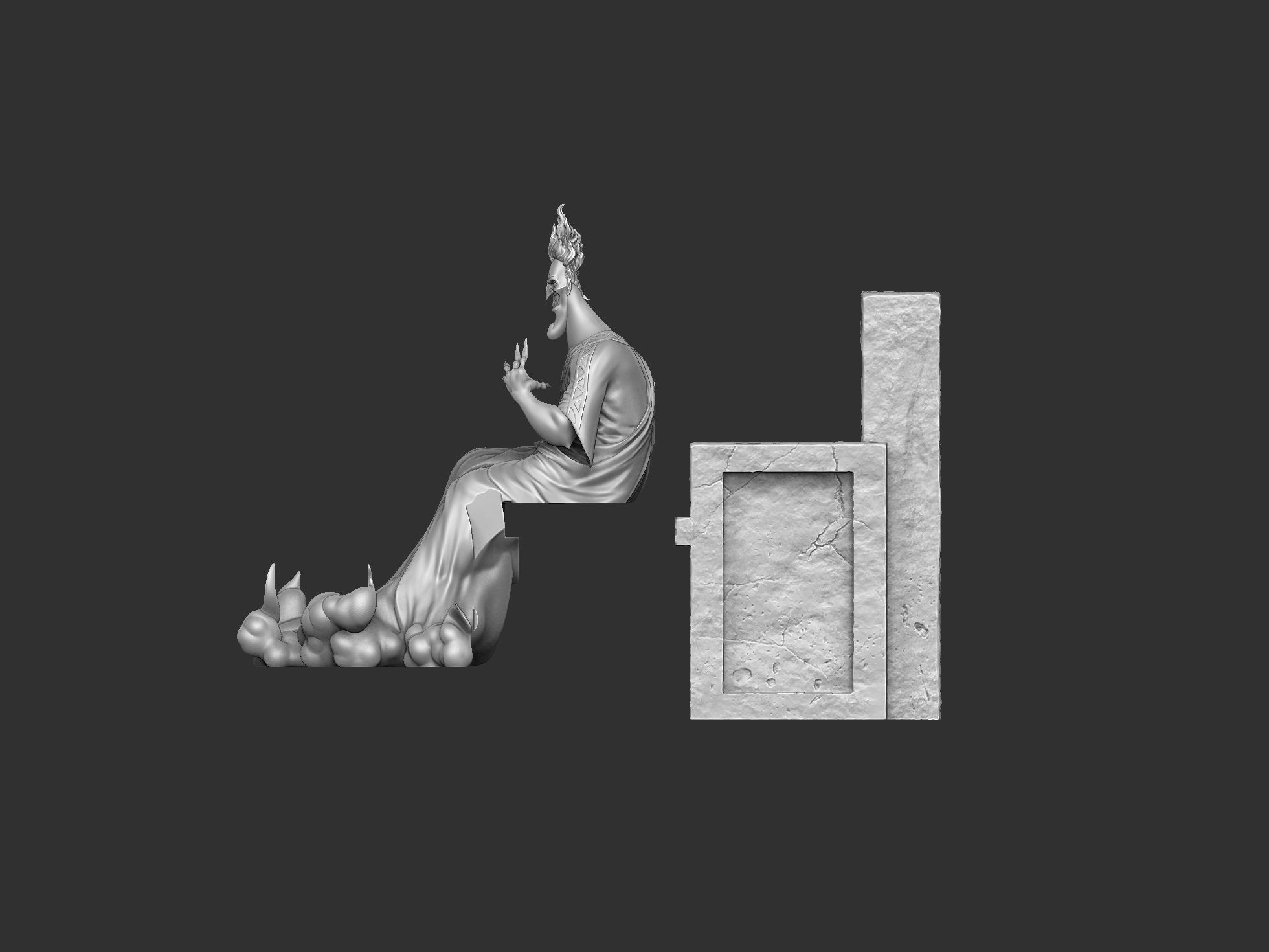 HADES DISNEY 3D PRINTABLE STL 3D print model_25