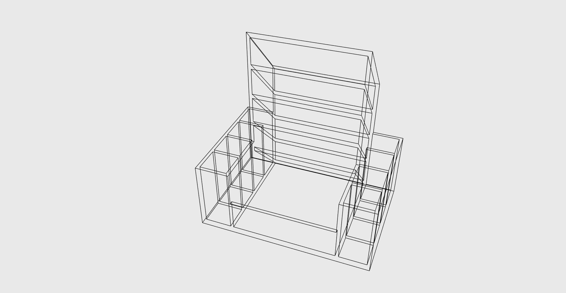 Organizer easy print 3D print model_7