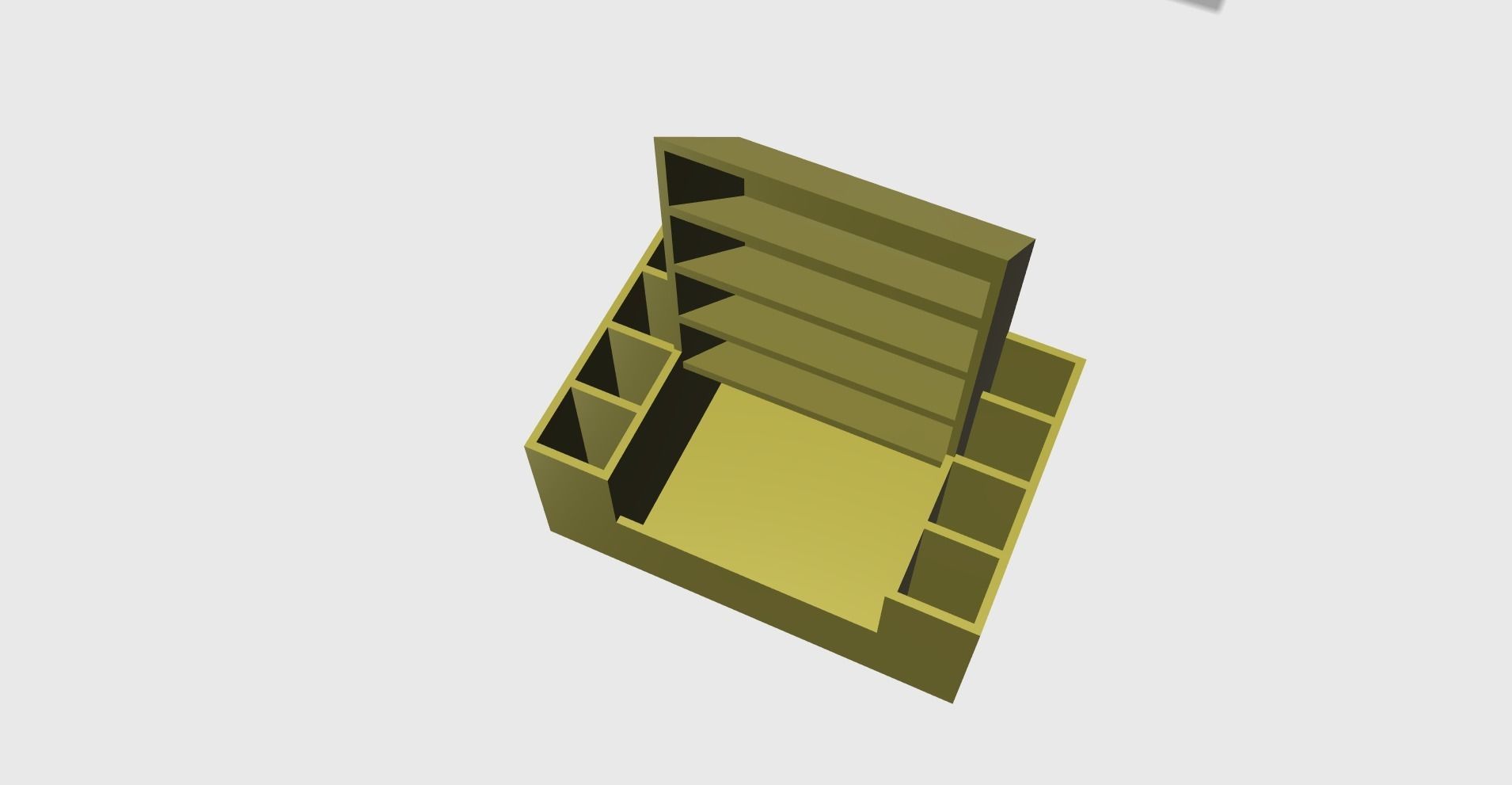 Organizer easy print 3D print model_6