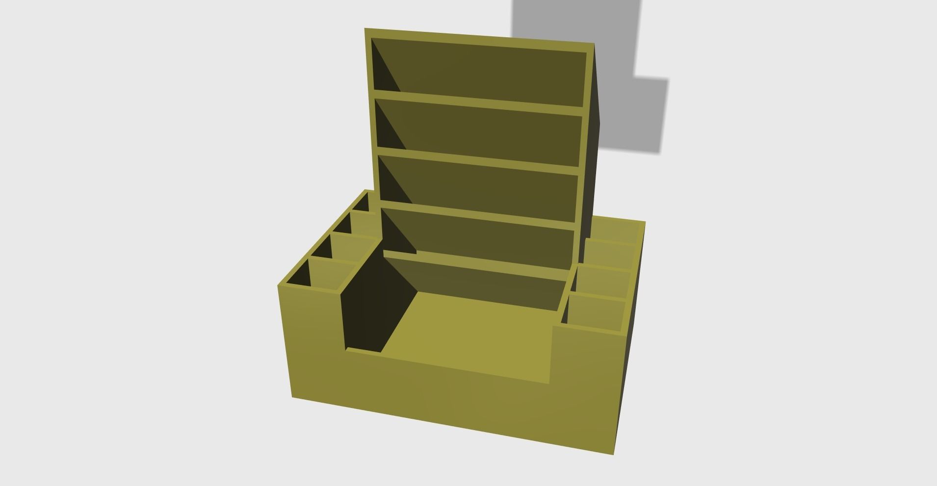 Organizer easy print 3D print model_5