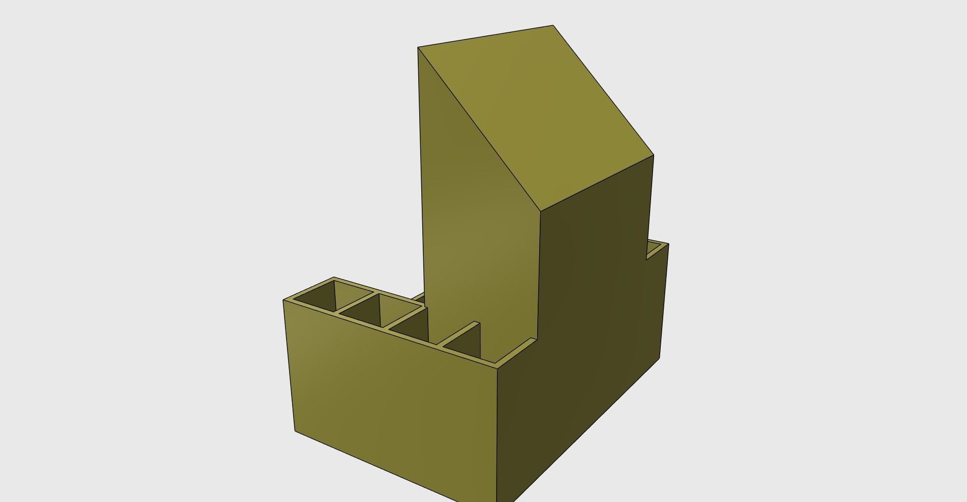 Organizer easy print 3D print model_4