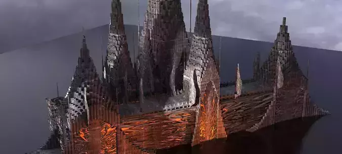 Norse Gods Engraved Dark Tower Fort 2