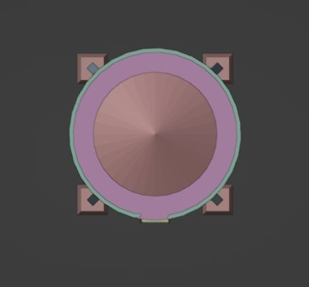 Low Poly Water Tower Free low-poly 3D model_9