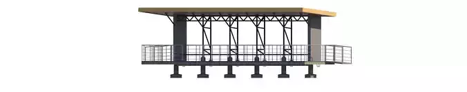 Bus Stop 3D print model