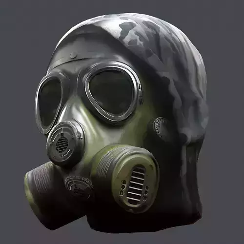 Helmet 3d model military combat Military scifi Low-poly 3D model