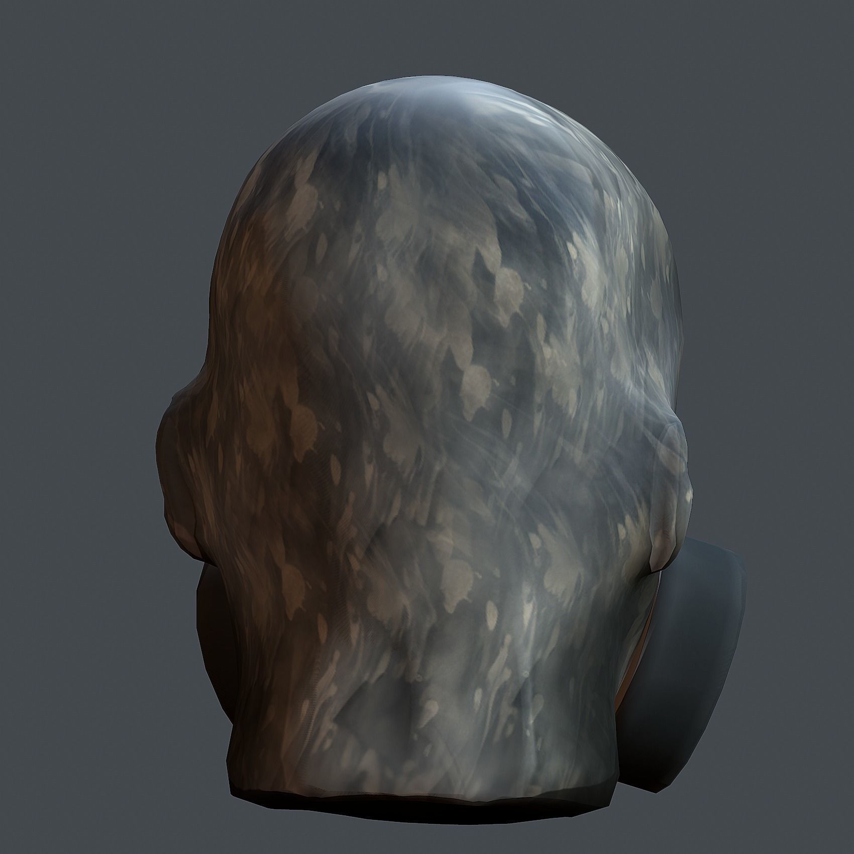 Helmet 3d model military combat Military scifi Low-poly 3D model Low-poly 3D model_7