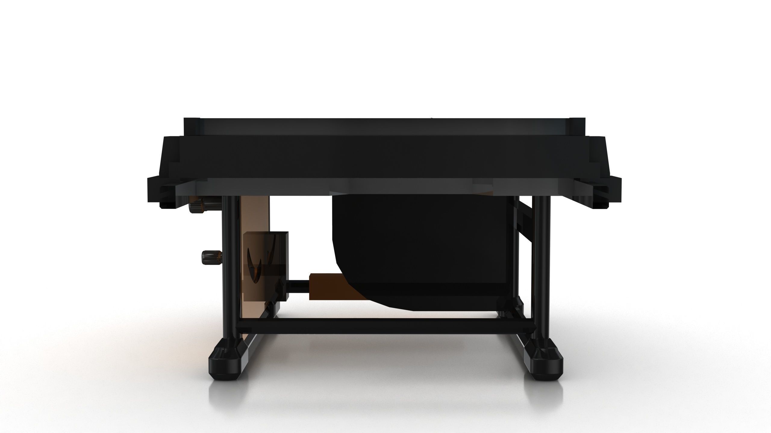 Table saw Low-poly 3D model_6