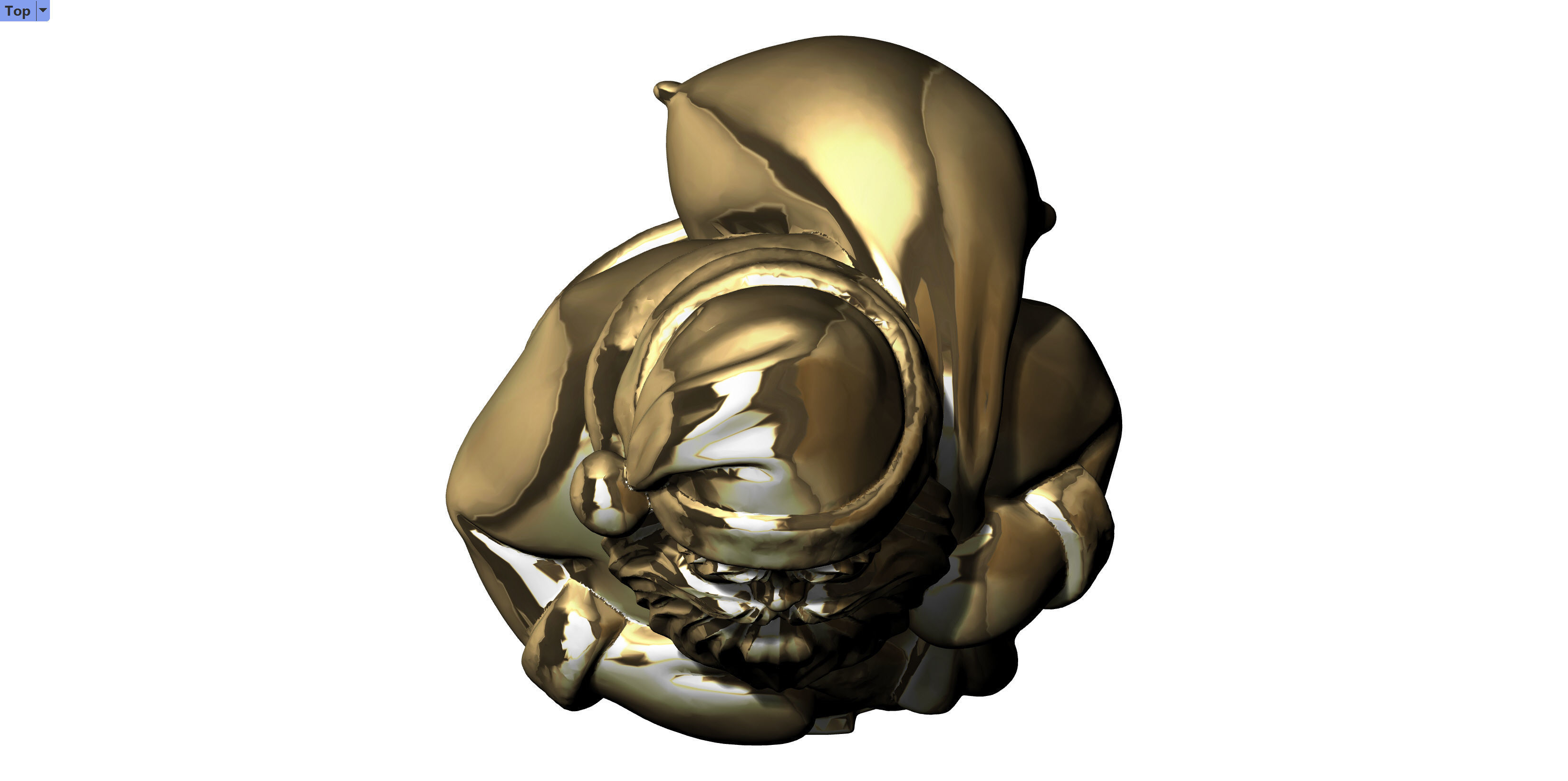 Santa Claus Christmas present 3D print model 3D print model_2