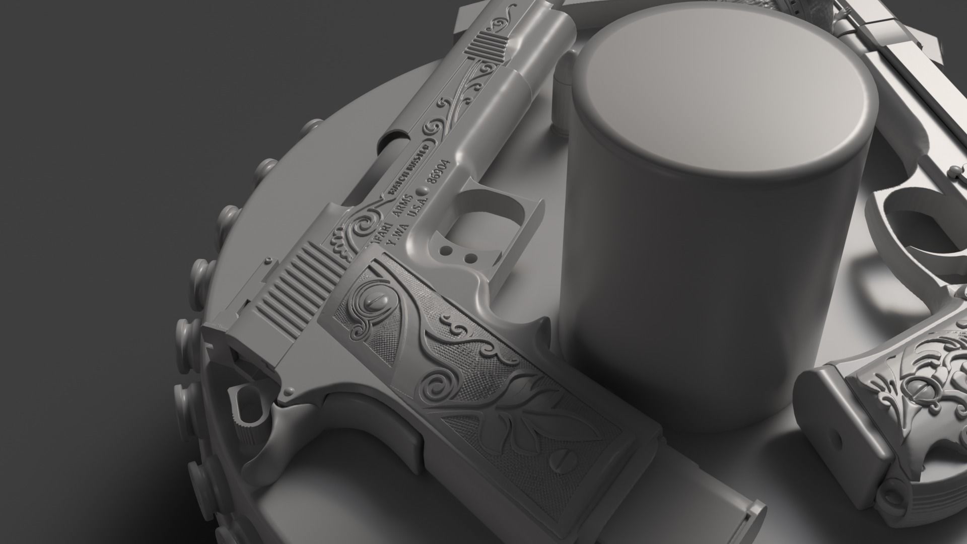 WANTED WEAPONS OF FATE SCULPT WESLEY GIBSON KILLERSUIT 3D print model_9