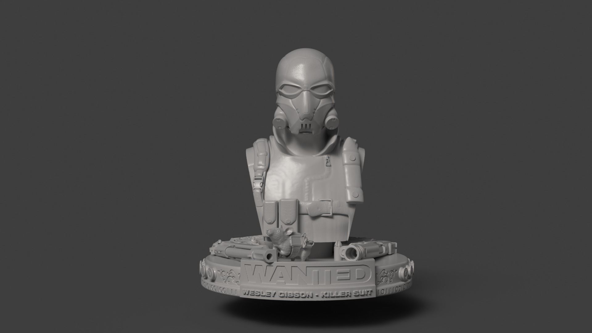 WANTED WEAPONS OF FATE SCULPT WESLEY GIBSON KILLERSUIT 3D print model_6