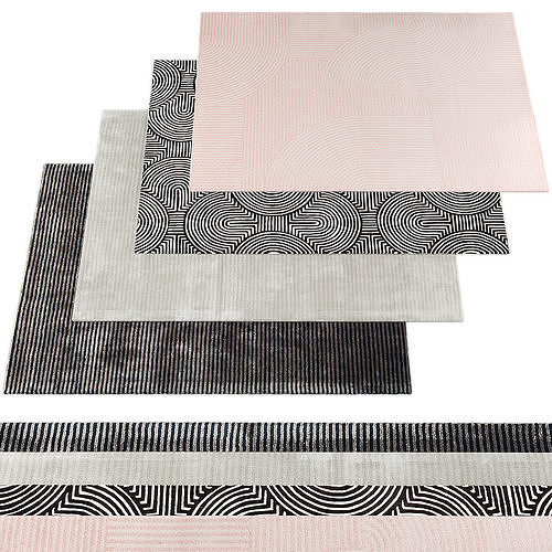 3D model Rugs collection 332 VR / AR / low-poly | CGTrader