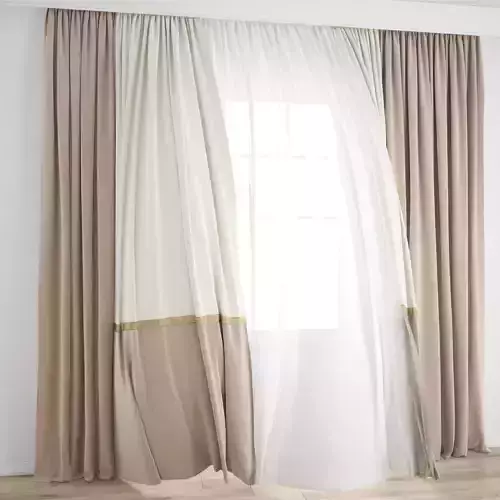 Wind blowing effect   Curtain482