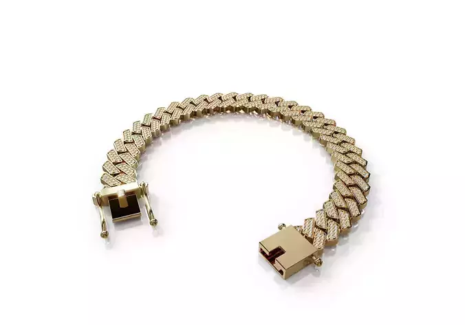 12mm CUBAN LINK CHAIN FOR BRACELETS OR NECKLACE 3D print model