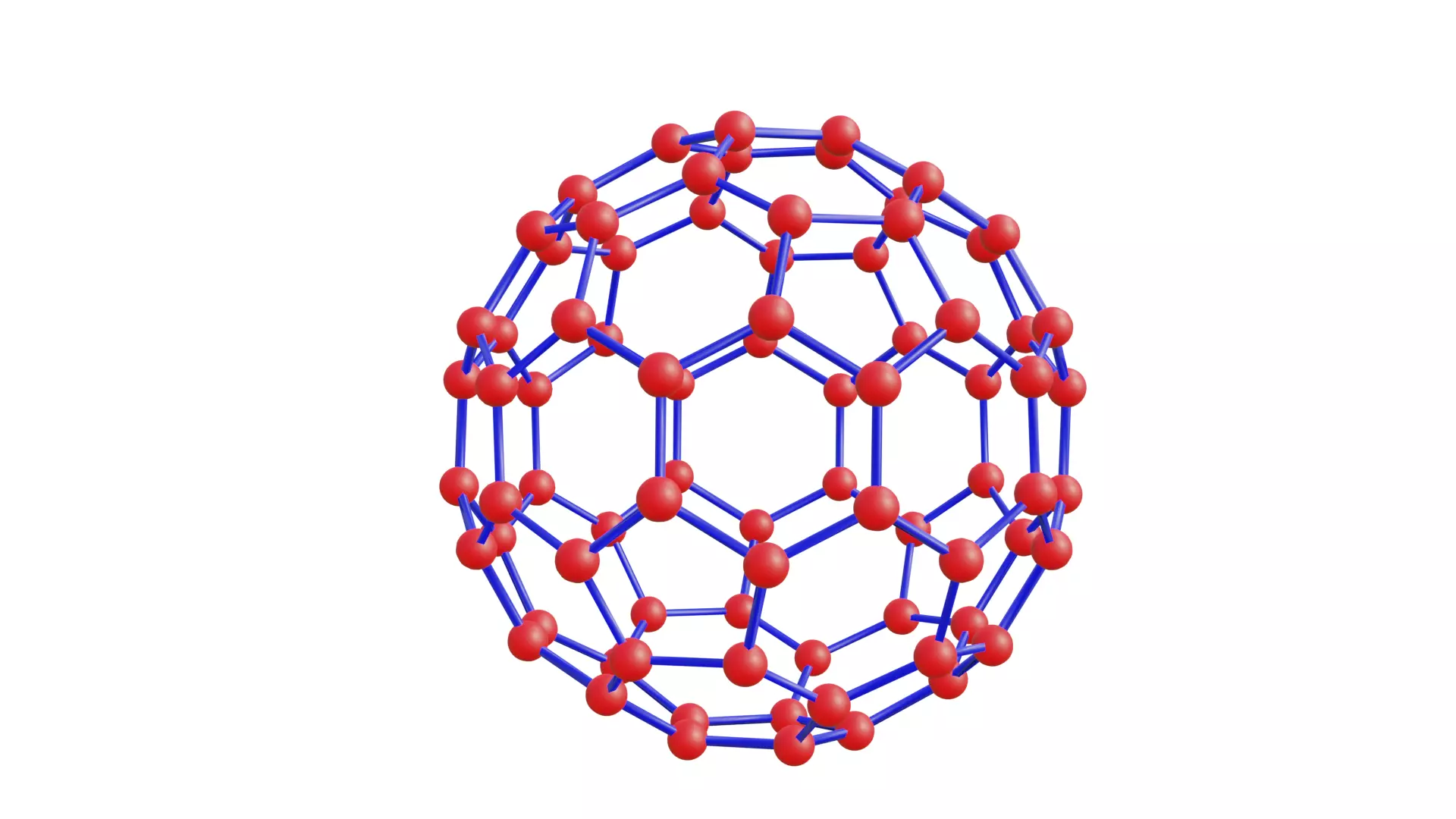C60 Fullerene 3d Model 3D model_0