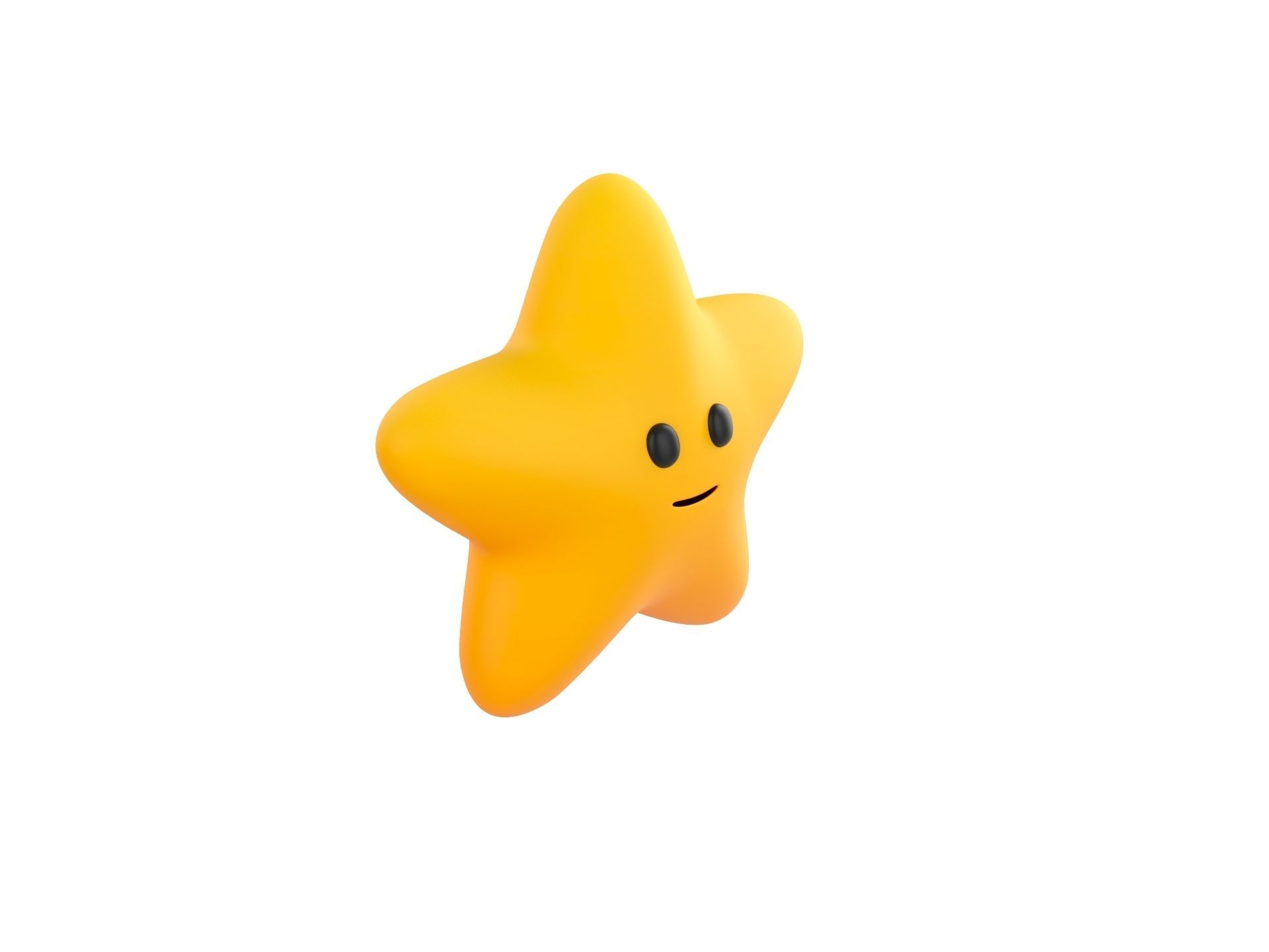 Character226 Star 3D model_2