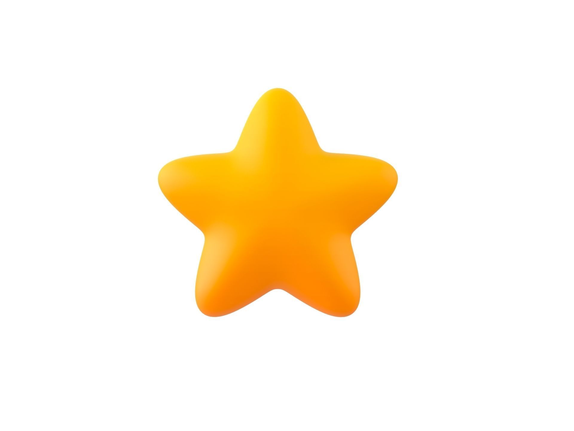 Character226 Star 3D model_5