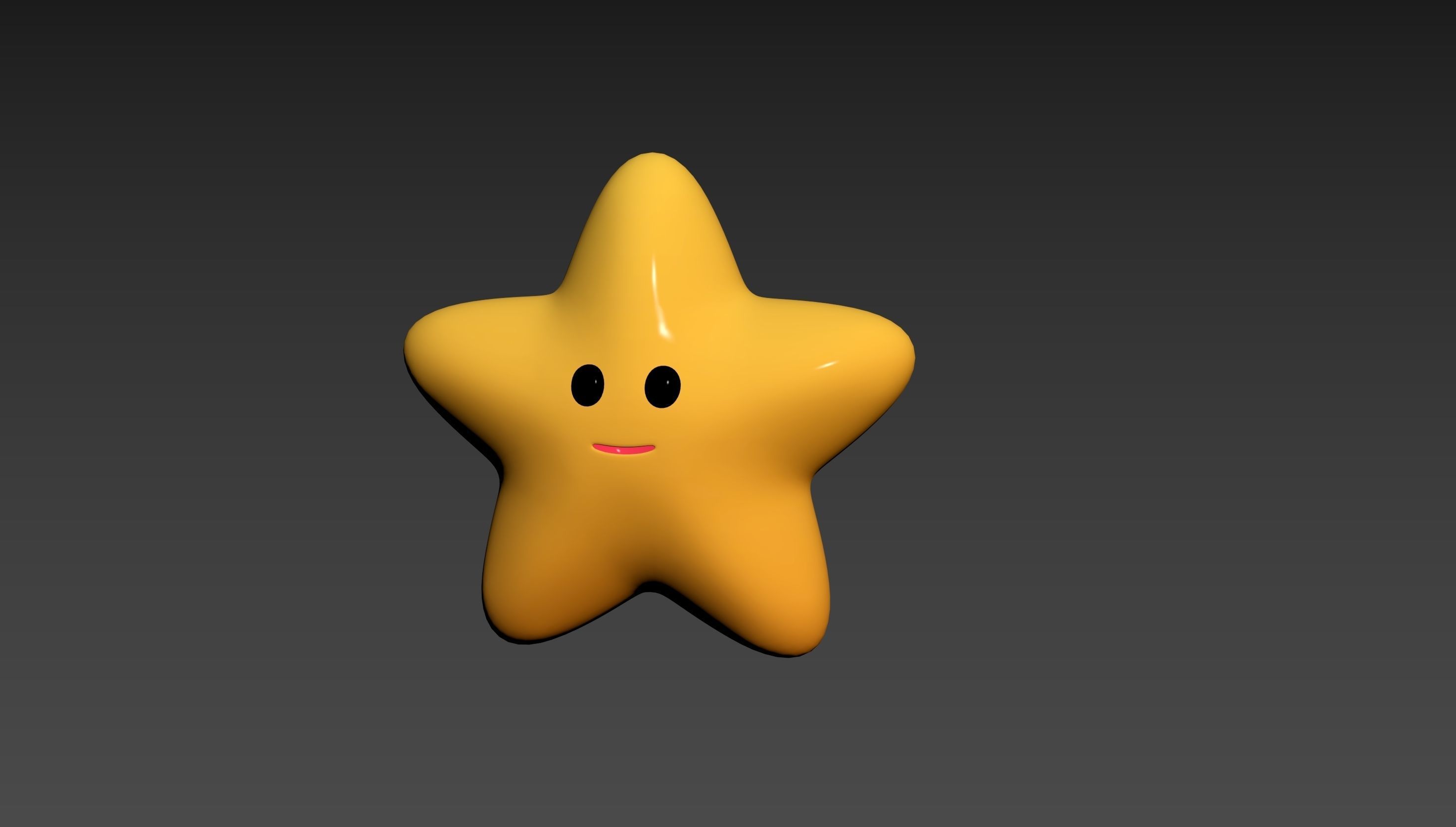 Character226 Star 3D model_10