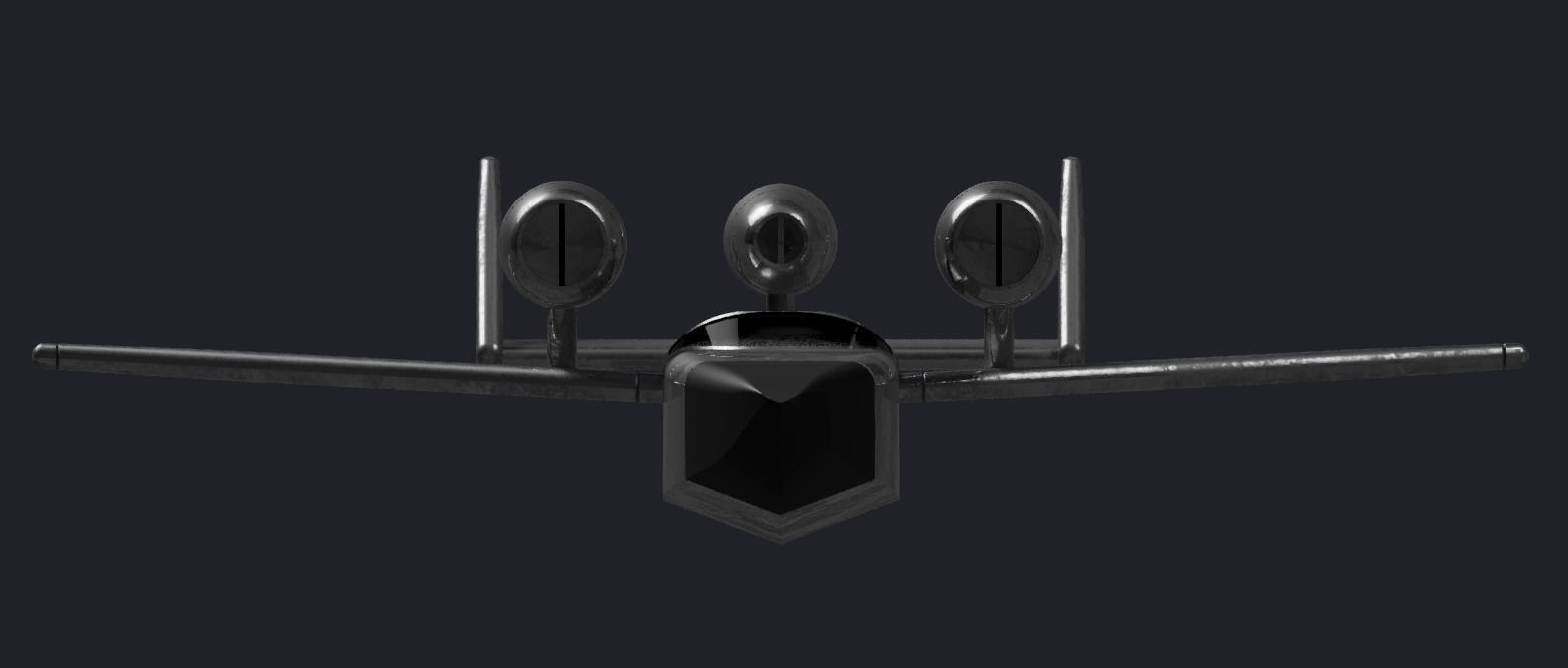 Convair Submarine Aircraft 3D print model_5