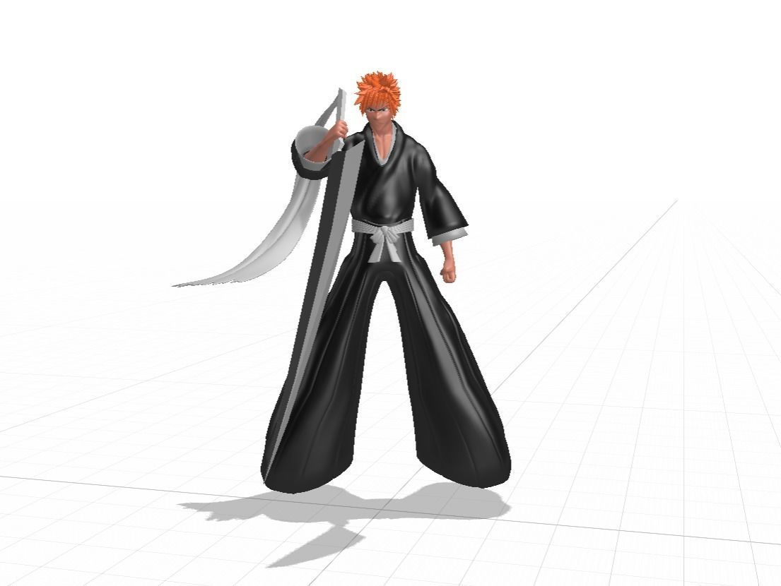 Ichigo Kurosaki - Bleach 3D model_13