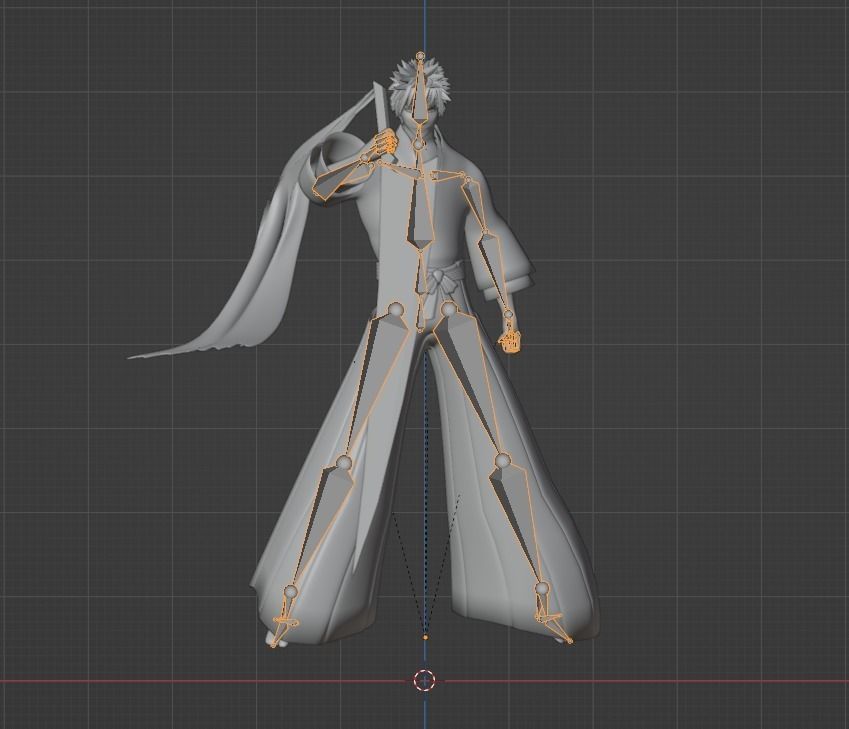 Ichigo Kurosaki - Bleach 3D model_11