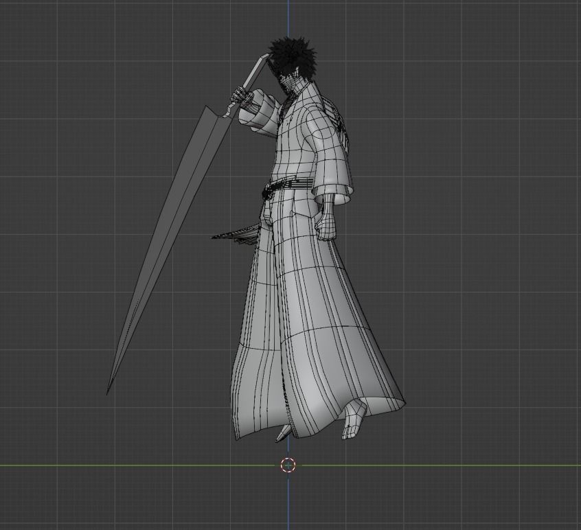 Ichigo Kurosaki - Bleach 3D model_8